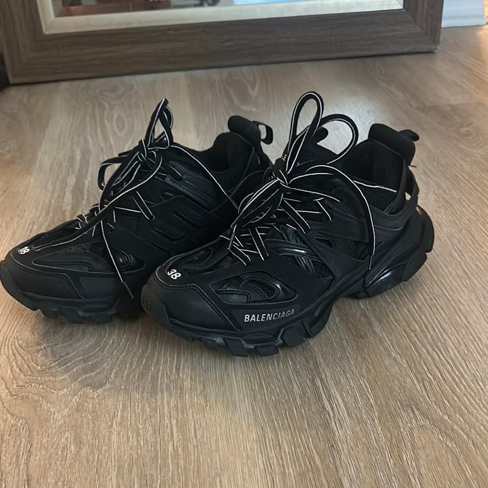 Balenciaga Black Track Sneakers